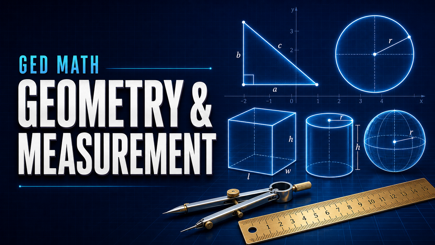 GED® Math: Geometry & Measurement course preview